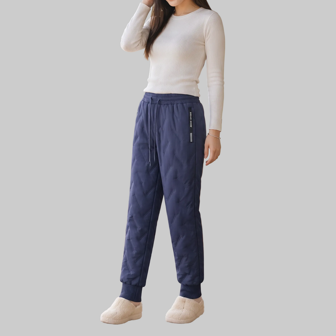 Fleece-Lined Water-Repellent Thermal Trousers