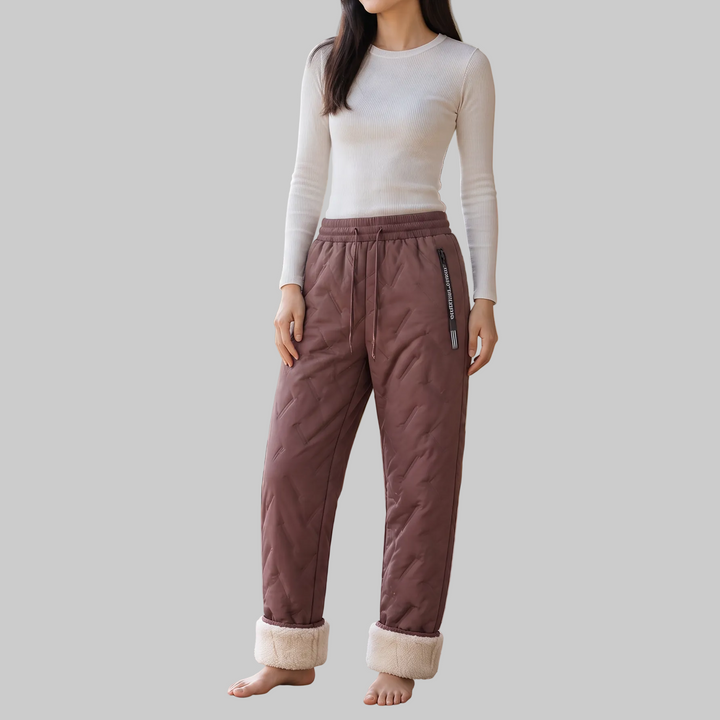 Fleece-Lined Water-Repellent Thermal Trousers